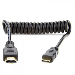 Atomos ATOMCAB008 Cable mini HDMI a HDMI 30cm - 45cm coiled