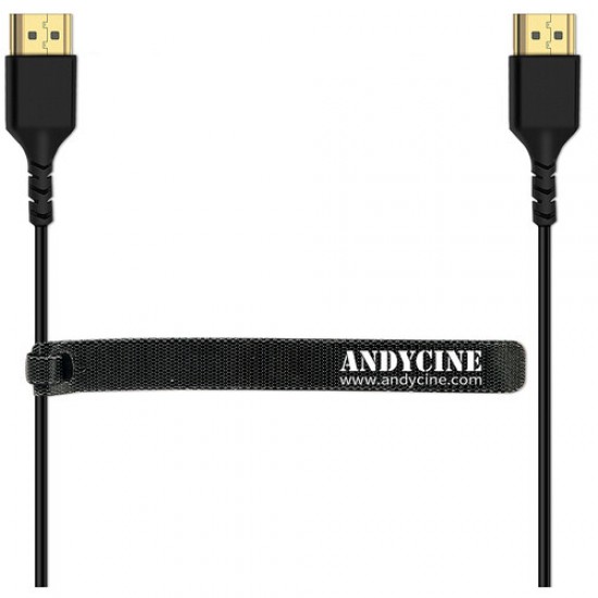ANDYCINE Cable corto HDMI Ultra-delgado 75cm 4K @60