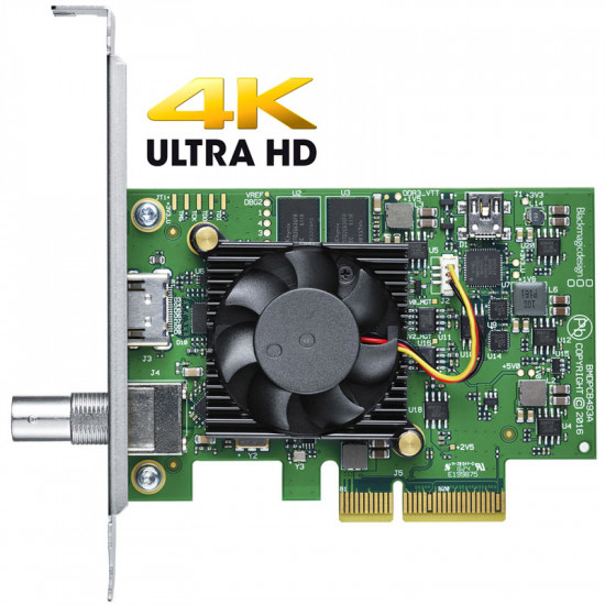 Blackmagic Design Decklink  Mini Recorder - 4K PCI-Express 2.0 x4 Interface 
