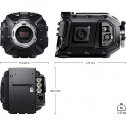 Blackmagic Design 12K URSA Mini Digital Cinema Camera con Montura PL (Sólo Cuerpo)
