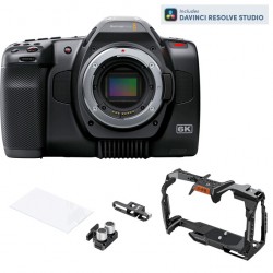 Blackmagic Design Pocket 6K G2 Cinema Camera (EF) Cage Kit