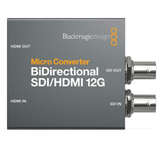 Blackmagic Design Micro Convertidor BiDireccional 12G SDI/HDMI Power