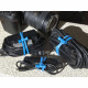 Bongo Ties Grip para Organizar Cables Azul Pack de 10