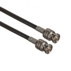 Canare L-3CFW Cable SDI Corto Coaxial Flexible 1.82mts Negro 12G