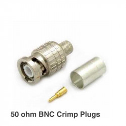 Canare BP-C31 50 ohm BNC Crimp Plugs Conector 