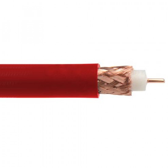 Canare L-5CFW Digital Video Cable Coaxial Flexible 300mts Rojo