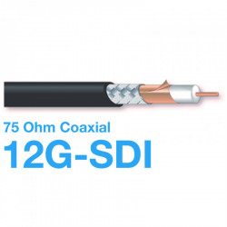 Canare L3.3CUHD Cable corto Coaxial Ultra 12G-SDI 90cm
