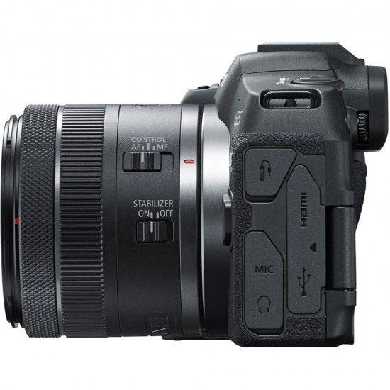 Canon Camara EOS R8 con lente RF 24-50mm f/4.5-6.3 IS STM
