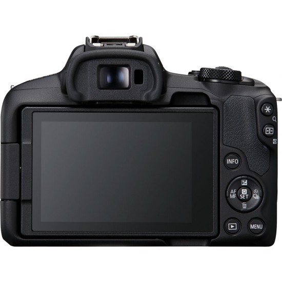 Canon Cámara EOS R50 24,2 MP con lente RF 18-45mm y 55-210mm