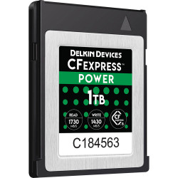 Delkin Devices DCFX1-1TB Tarjeta CFexpress 1TB 1730MB Lectura / 1430MB escritura