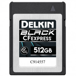 Delkin Devices Black DCFXBLK512 Tarjeta CFexpress 512GB