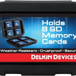 Delkin Devices DDACC-SD8 Estuche impermeable para tarjetas de memoria SD
