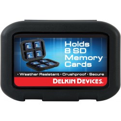 Delkin Devices DDACC-SD8 Estuche impermeable para tarjetas de memoria SD