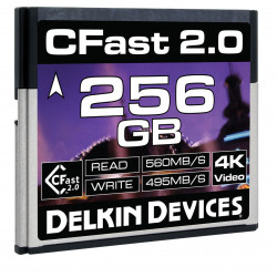 Delkin Devices Tarjeta CFast 2.0 de 256GB