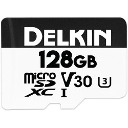 Delkin Devices microSDXC Advantage UHS-I 128GB 4K V30