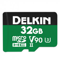 Delkin Devices microSDXC Power UHS-II 32GB V90 / U3 / Clase 10