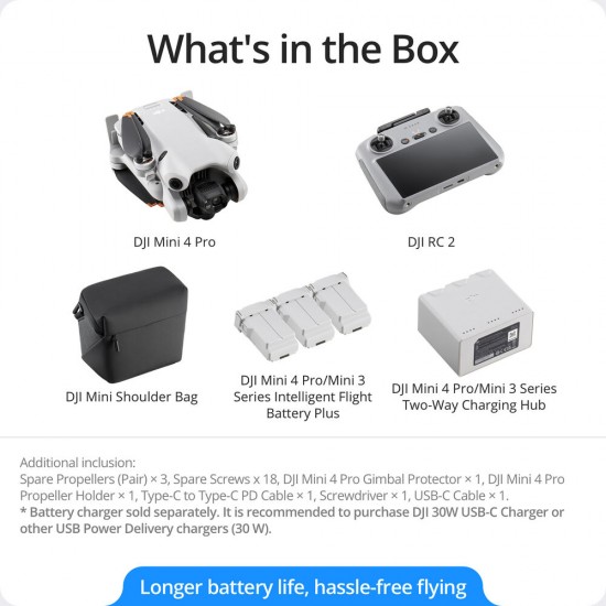 DJI Batería de vuelo inteligente serie Mini 3, compatible con  Mini 4 Pro, Mini 3 Pro, Mini 3 : Electrónica