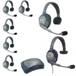 Eartec HUB7SMXS Wireless Intercom (Intercomunicador) 7 Usuarios con un Max 4G 