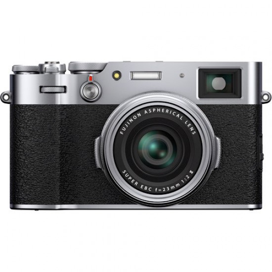 FUJIFILM X100V Camara Digital con Lente 23mm f/2  Silver
