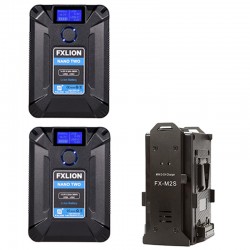 FXlion Kit 2 Baterias Nano TWO 98W y cargador doble