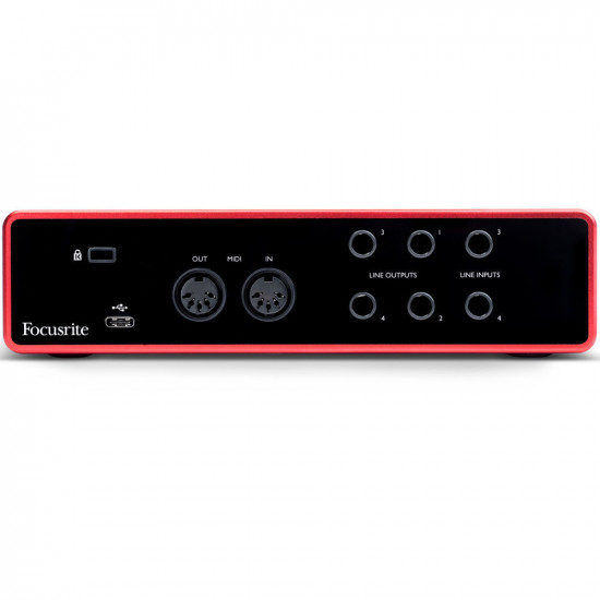 Focusrite Scarlett 4i4 4x4 USB Audio Interface (3ra generación)