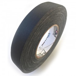 Gaffer Power Tape Negro 1" y 50mts