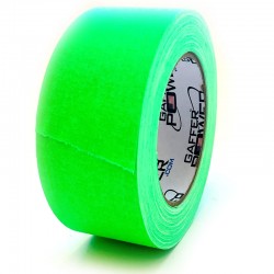Gaffer Power Tape Verde Fluor 2" y 27mts