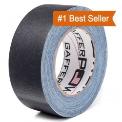 Gaffer Power Tape Negro 2" y 27mts