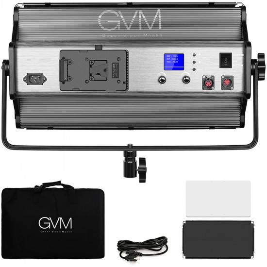 GVM MX150D Estudio Panel LED 150Watts 3200-5600K CRI/TLCI: 97+