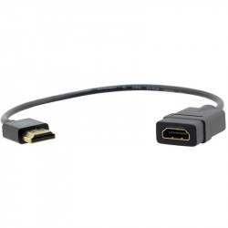 Kramer Cable HDMI Hembra a Macho Ultra delgado de alta velocidad flexible con Ethernet