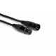 Hosa HMIC-025 Cable XLR Pro Mic XLR3F a XLR3M Rean 7,62mts