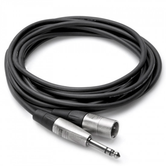 Hosa HSX-010 Cable Audio Balanceado REAN 1/4 TRS a XLR3M  3mts
