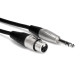 Hosa HXS-005 Cable Audio Balanceado REAN 1/4 TRS a XLR3F (hembra)  1,5mts
