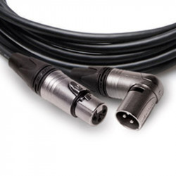 Hosa MXX-001.5SR Cable 45cm XLR hembra a XLR macho en L 45cm