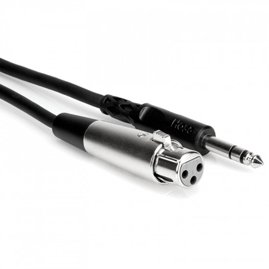 Hosa STX-105F Cable Audio Balanceado PLUG 1/4" TRS  a XLR hembra 1.5mts