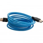 Kondor Blue Cable XLR corto de 45cm XLR3F a XLR3M flexible