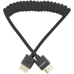 Kondor Blue Cable HDMI a HDMI 30cm - 45cm coiled Black