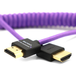 Kondor Blue Cable HDMI a HDMI 30cm - 45cm coiled Morado
