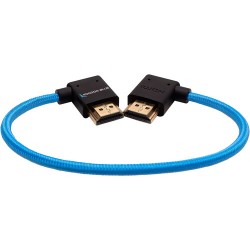 Kondor Blue Cable HDMI a HDMI de 30cm en ángulo (azul)