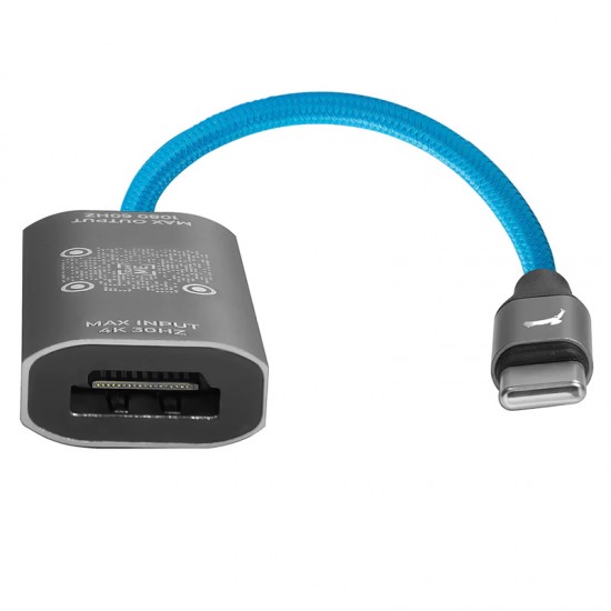 Kondor Blue Streaming de Video HDMI a USB-C hasta 4K 30fps