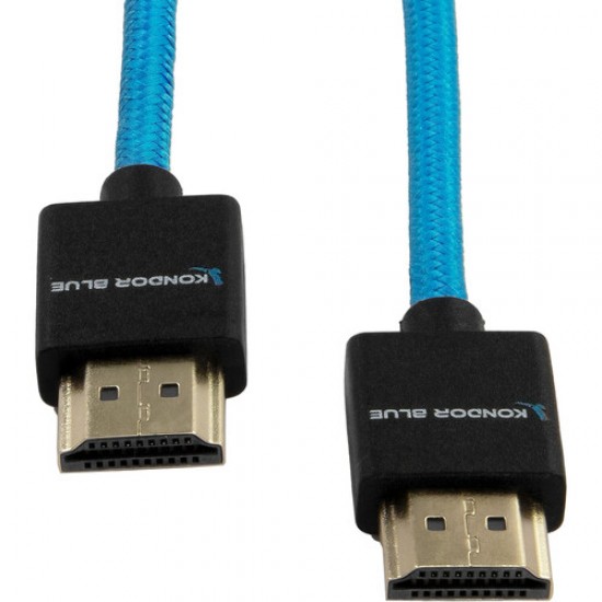 Kondor Blue Cable corto HDMI a HDMI 2.0 4K 40cm