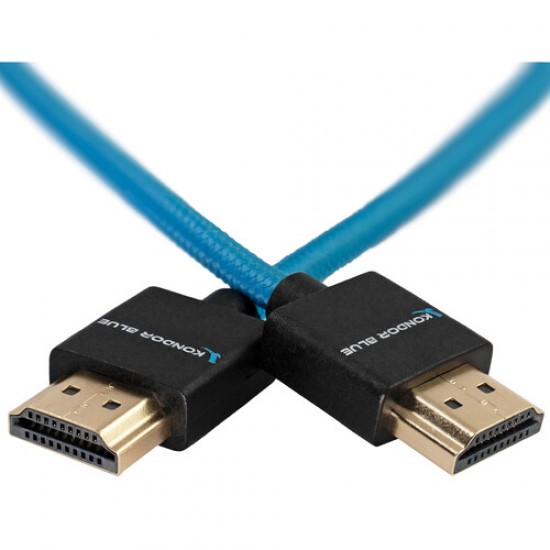 Kondor Blue Cable corto HDMI a HDMI 2.0 4K 40cm