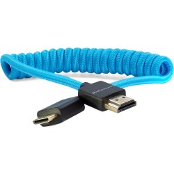 Kondor Blue Cable Mini HDMI a HDMI 30cm - 45cm coiled Blue