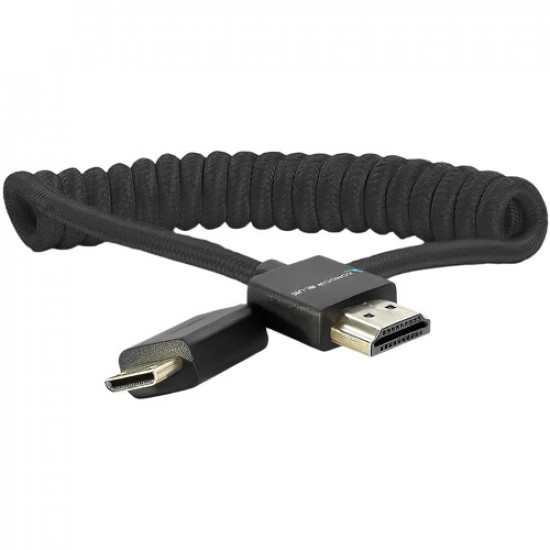 Kondor Blue Cable Mini HDMI a HDMI 30cm - 45cm coiled Black