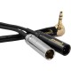 Kondor Blue Cable Audio Dual Mini-XLR a 3.5mm Stereo TRS