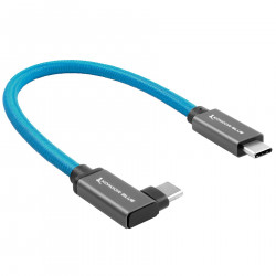 Kondor Blue Cable USB-C a USB-C L 3.1 GEN 2 100 W 10Gbps Thunderbolt 3