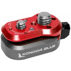 Kondor Blue Mini Placa PRO para monitores y brazos (rojo)