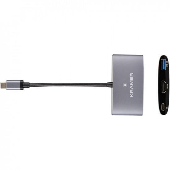 Kramer Adaptador USB-C a HDMI hasta 4K @ 30Hz  PD