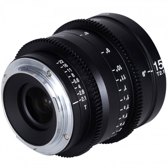 Venus Optics Laowa Prime 15mm T2.1 Zero-D Cine Lens (RF)