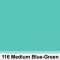 Lee Filters 116S Pliego Medium Blue Green 50cm x 60 cm